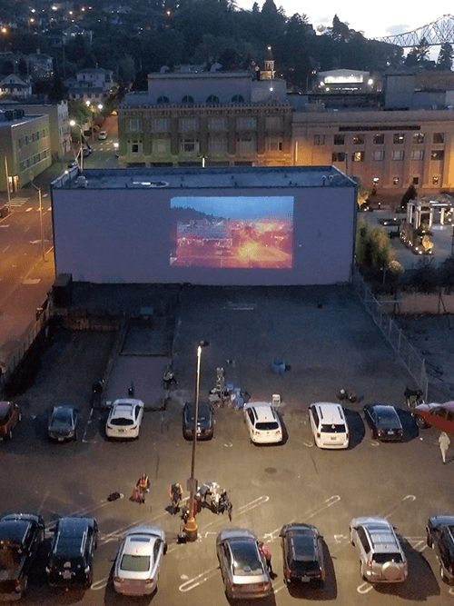 pop up drive in